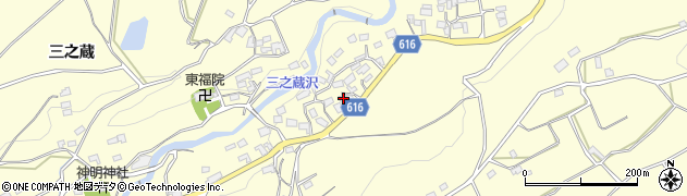 山梨県韮崎市穂坂町三之蔵4268周辺の地図
