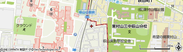 東京都小平市小川東町2603周辺の地図