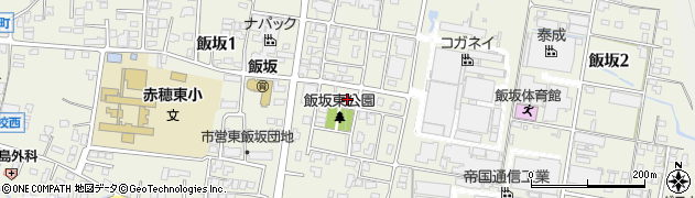 長野県駒ヶ根市飯坂周辺の地図