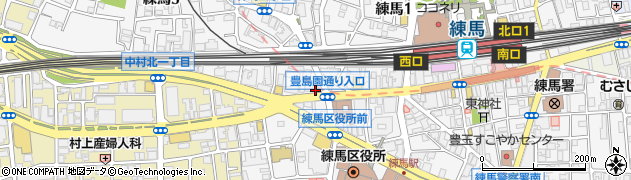 東京都練馬区練馬3丁目1-5周辺の地図