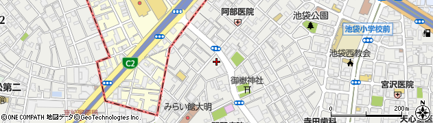 東京都豊島区池袋3丁目37-7周辺の地図