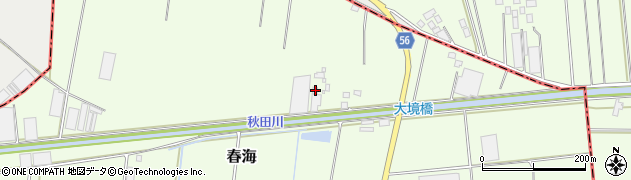 千葉県匝瑳市春海5882周辺の地図