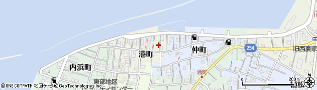 千葉県銚子市港町1647周辺の地図