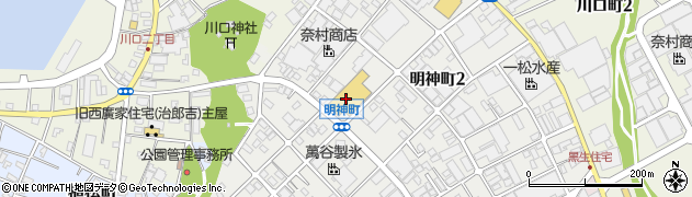 ケーヨーデイツー銚子明神店周辺の地図