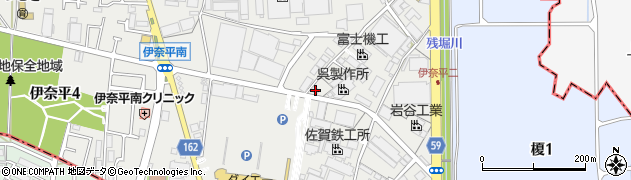 東京都武蔵村山市伊奈平2丁目88-4周辺の地図
