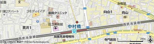 松屋 中村橋店周辺の地図
