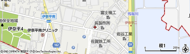 東京都武蔵村山市伊奈平2丁目88周辺の地図