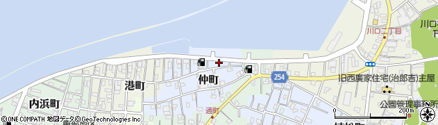 千葉県銚子市仲町1673周辺の地図