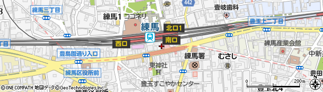 株式会社エイブル　練馬店周辺の地図