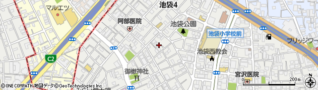 東京都豊島区池袋3丁目67周辺の地図