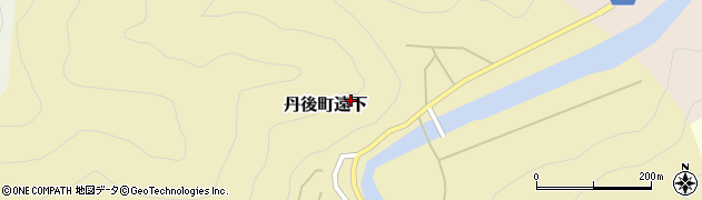京都府京丹後市丹後町遠下周辺の地図