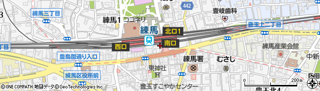 三井のリハウス練馬店周辺の地図