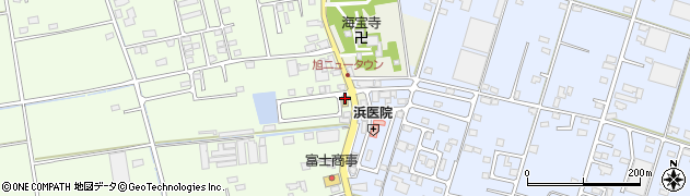 デイリーヤマザキ八本店周辺の地図