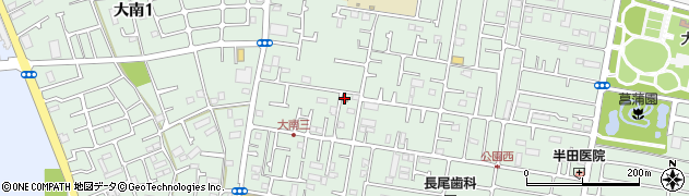 武蔵村山大南郵便局 ＡＴＭ周辺の地図