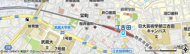 きらぼし銀行江古田支店 ＡＴＭ周辺の地図