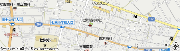 千葉県富里市七栄326周辺の地図