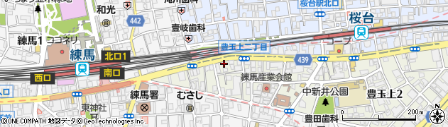 東建コーポレーション株式会社　東京練馬支店周辺の地図