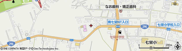 千葉県富里市七栄86周辺の地図