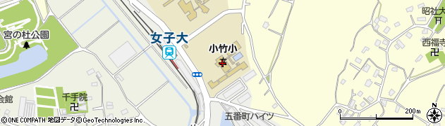 佐倉市立小竹小学校周辺の地図