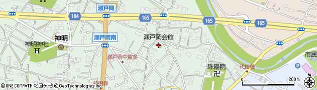 瀬戸岡会館周辺の地図