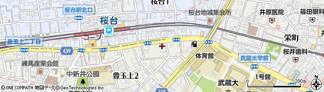 都バス　北自動車営業所・練馬支所周辺の地図