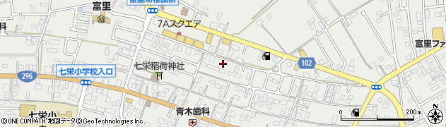 千葉県富里市七栄339周辺の地図