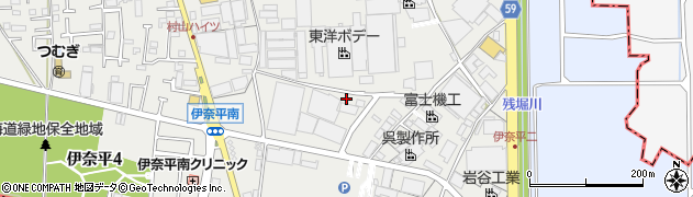東京都武蔵村山市伊奈平2丁目周辺の地図