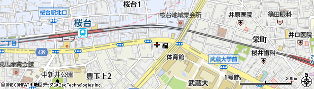 リサイクルショップＤ‐Ｓｔｏｃｋ桜台店周辺の地図