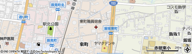 長野県駒ヶ根市東町15周辺の地図