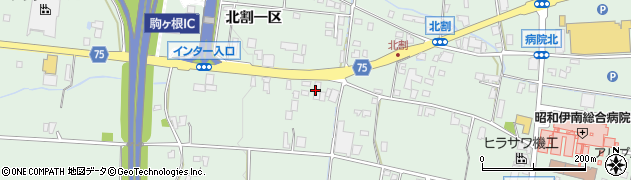 有限会社北澤成型周辺の地図