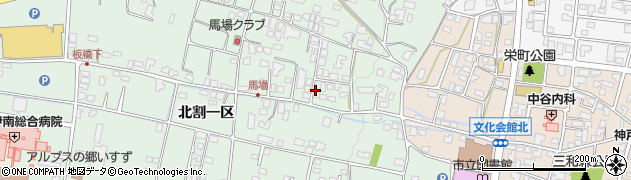 長野県駒ヶ根市赤穂北割一区1388周辺の地図