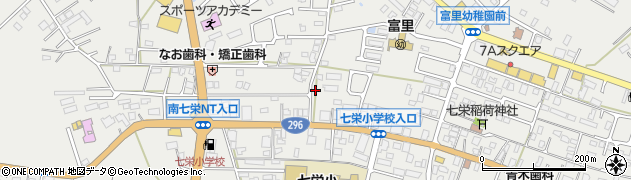 千葉県富里市七栄635周辺の地図