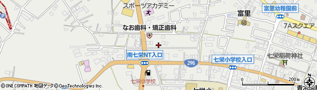 千葉県富里市七栄594周辺の地図