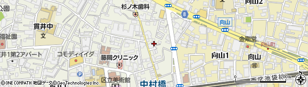 生鮮市場アキダイ　中村橋店周辺の地図