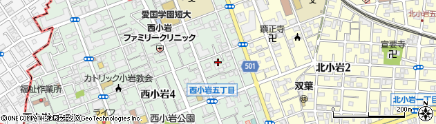 吉田シャツ穴縢り仕上工業所周辺の地図