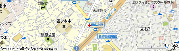 東京都葛飾区四つ木4丁目27周辺の地図