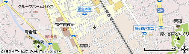 東京都福生市本町29周辺の地図