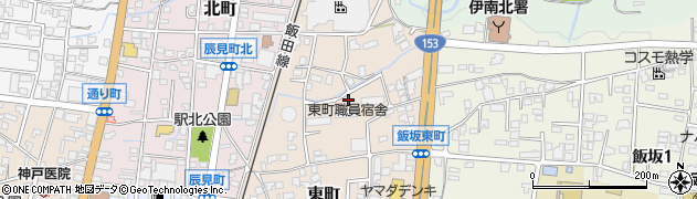 長野県駒ヶ根市東町16周辺の地図