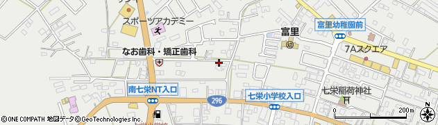千葉県富里市七栄626周辺の地図