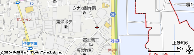 東京都武蔵村山市伊奈平2丁目39周辺の地図