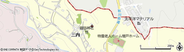 東京都あきる野市三内583周辺の地図