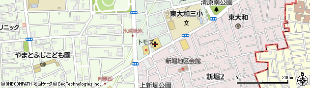 ファッションセンターしまむら東大和店周辺の地図