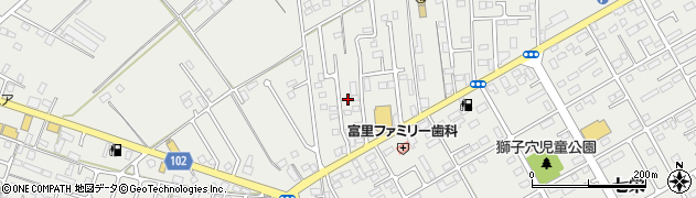 千葉県富里市七栄880-30周辺の地図