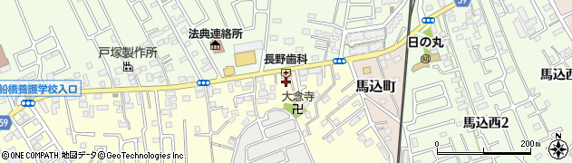 おそうじ本舗市川若宮店周辺の地図