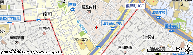 東都東タクシー株式会社　中丸営業所周辺の地図