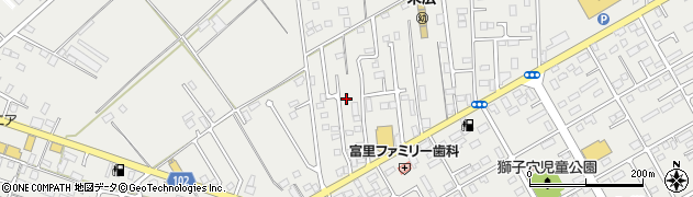 千葉県富里市七栄880周辺の地図