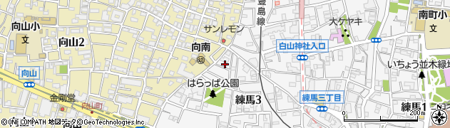 東京都練馬区練馬3丁目32-2周辺の地図