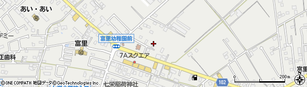 千葉県富里市七栄453周辺の地図