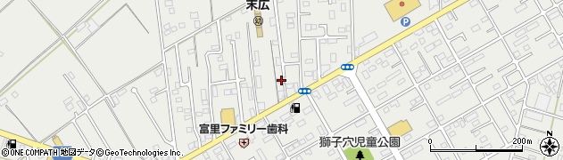 千葉県富里市七栄887-1周辺の地図