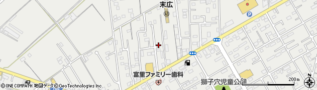 千葉県富里市七栄884-32周辺の地図